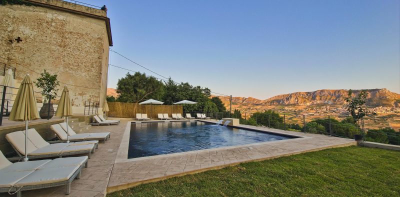 Agriturismo casale del principe piscina esterna