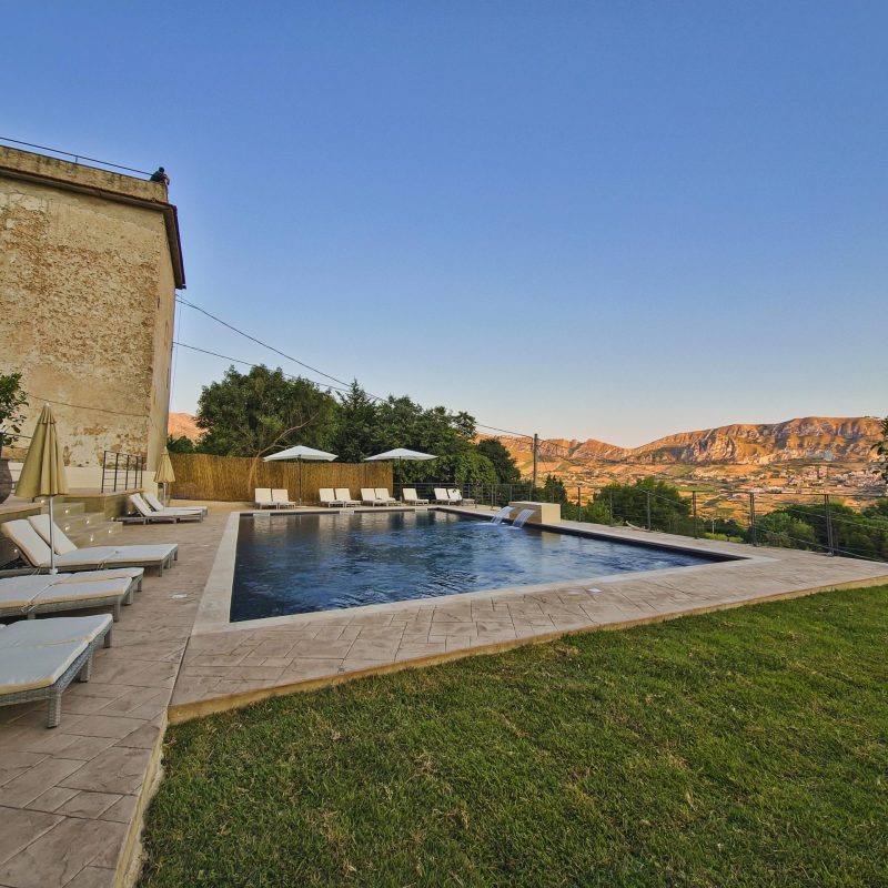 Agriturismo casale del principe piscina esterna